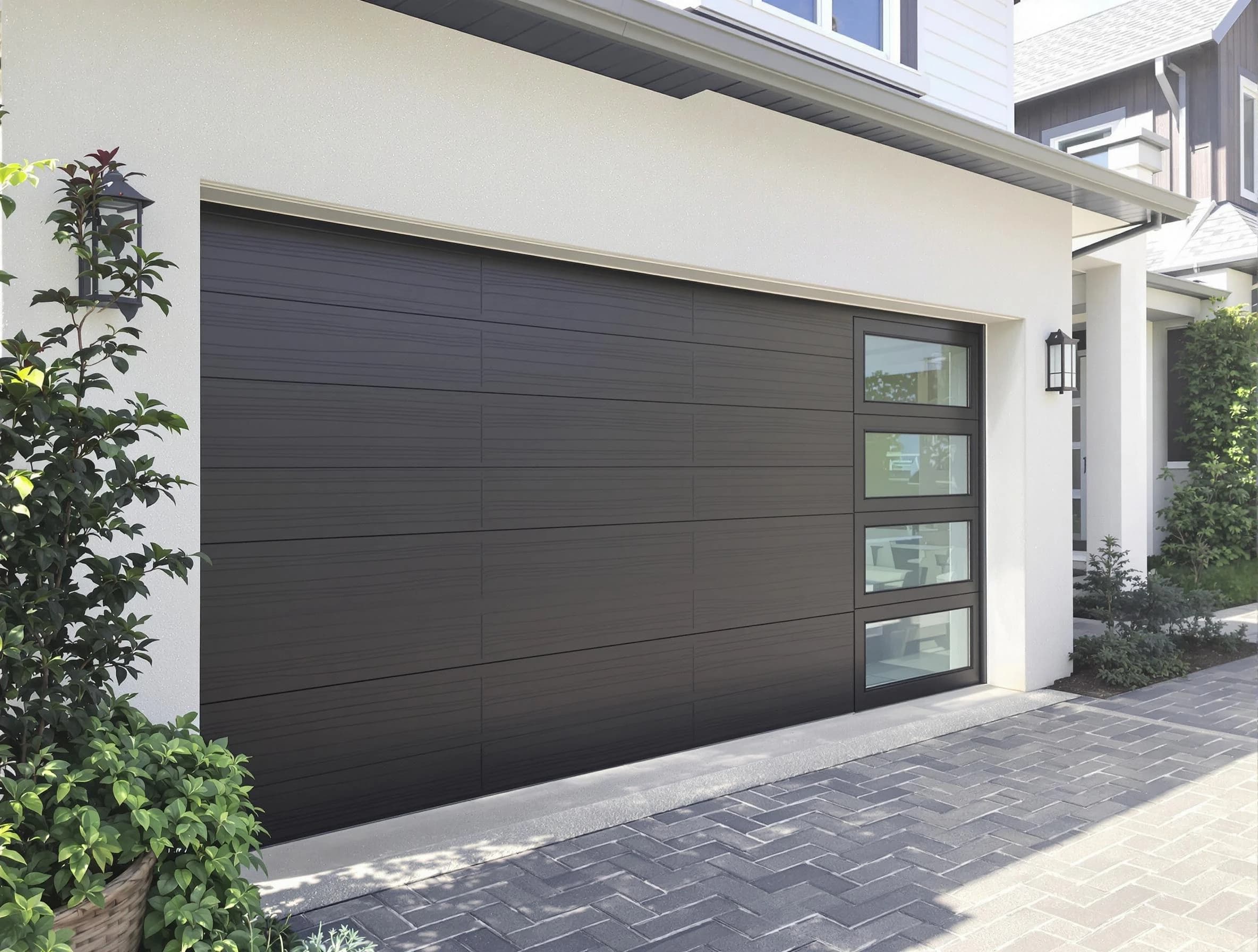 Custom garage door installation by Kennesaw Garage Door Repair in Kennesaw