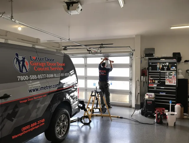 Kennesaw Garage Door Repair rapid response team performing same-day repair in Kennesaw